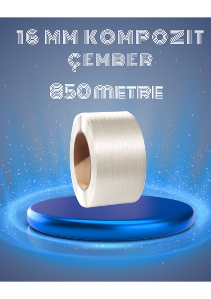 16 mm Beyaz Kompozit Lifli Çember ve Bukle Toka fiyatları
