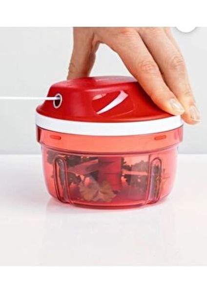 Supersonic Manuel Rondo 300 ml Kırmızı Renkli Hızlı Doğrayıcı Mutfak Ekipmanı indirimleri