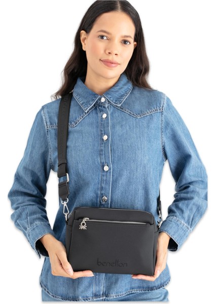 United Colors Of Benetton BNT_1651 17X24X7 Omuz Siyah Kadın Çanta fiyatları
