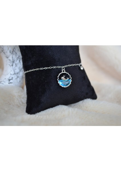 Yunus Balığı Temalı Çelik Silver Bileklik fiyatları