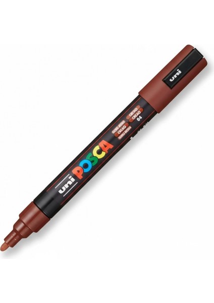 ball Posca (1.8-2.5) Su Bazlı Boyama Markörü Kakao Kahve ( N ) (Uni-Pc-5m)