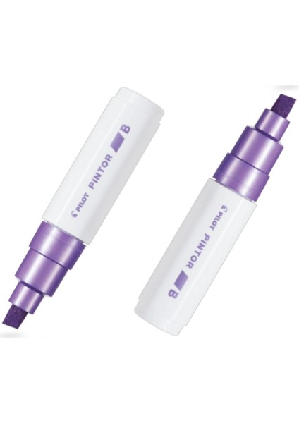 Pılot Pintor (B) Kesik Uç Metalik Mor ( Iki Adet )