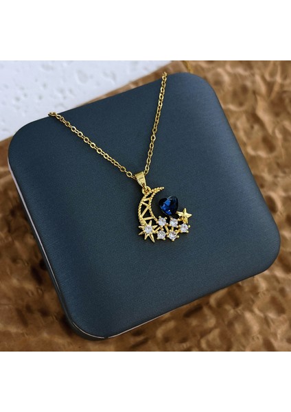 Yeni Kıdemli Işık Duygusu Lüks Titanyum Çelik Kolye Kadın Niş Tasarım Baharatlı Kız Inci Zinciri Moda Yüz Aksesuarları ile (Yurt Dışından)