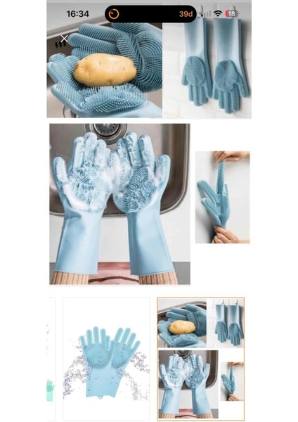 Tırtıklı Kedi Köpek Yıkama ve Fırçalama Eldiveni | Sağ-Sol Seçenekli | Çok Amaçlı Eldiven fiyatları