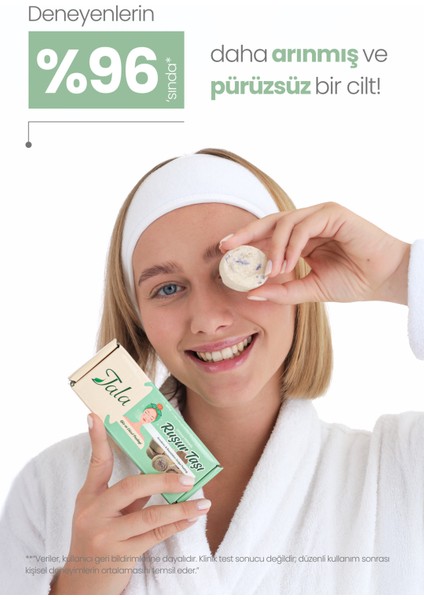 6 Adet Iran Ruşur Taşı Mühürlü Doğal Peeling (Iran Hamam Taşı) modelleri