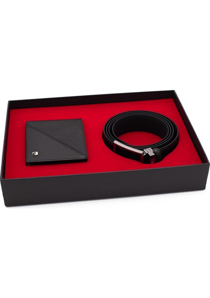 Deri Cüzdan & Kemer Ikili Set PC2209K-2044C2G fiyatları