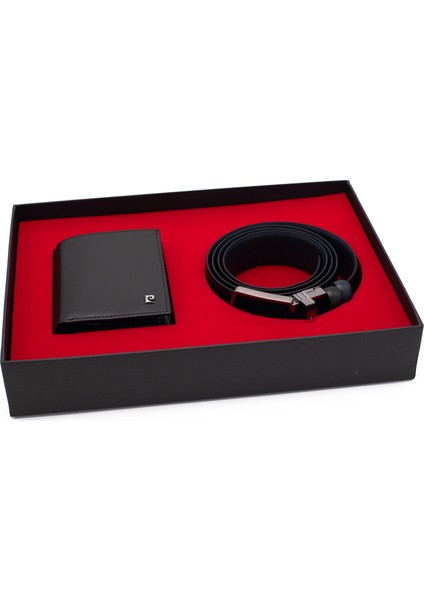 Çift Yönlü Deri Kemer & Cüzdan Ikili Set PCCİFT01SL-1335A2C fiyatları