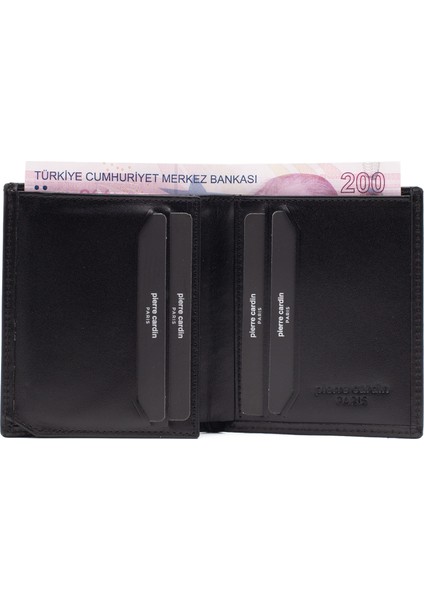 Çift Yönlü Deri Kemer & Cüzdan Ikili Set PCCİFT04SK-1135A2C