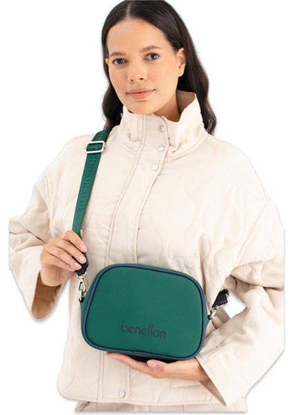 United Colors Of Benetton BNT_1648 15X20X8 Çapraz Yeşil Kadın Çanta fiyatları