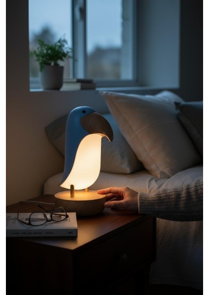 Toucan Bird Masa Lambası, Gece Lambası, Şarjlı, Abajur fırsatları