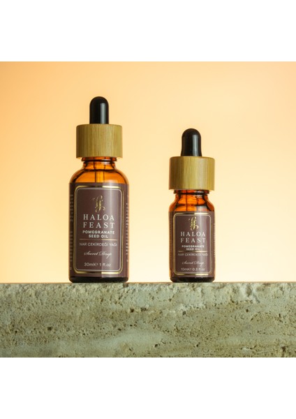 Haloa Feast Nar Çekirdeği Yağı - Pomegranate Seed Oil 10 ml 0,3 Fl.oz Akışlı Kapak fırsatları