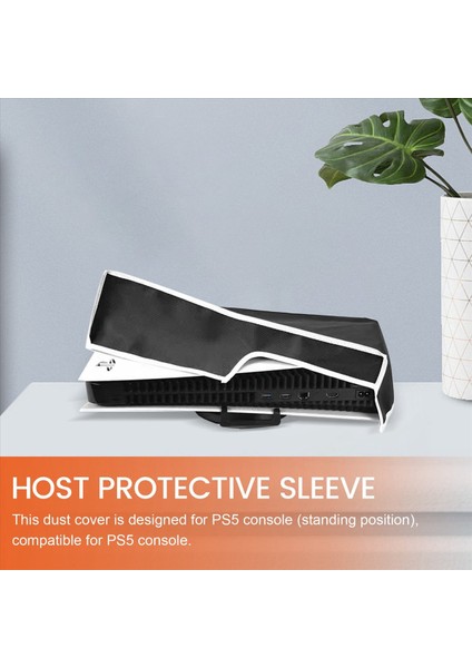 Ps5 Oyun Konsolu Için Basit Kılıf Toz Geçirmez Koruyucu Kılıf, Siyah (Yurt Dışından) fırsatları