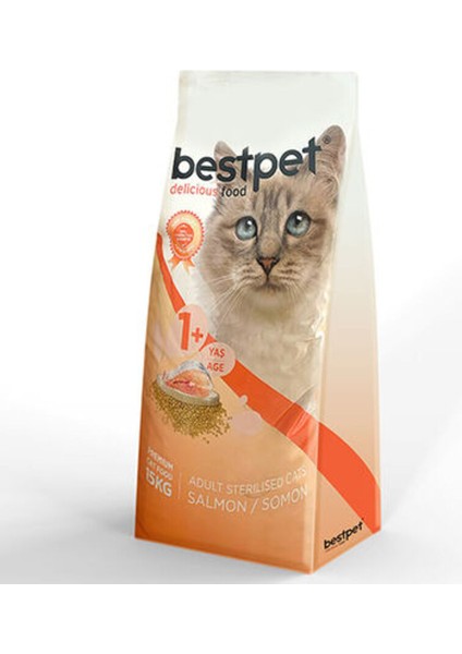 Sterilised Somonlu Kısırlaştırılmış Kedi Maması 1 kg