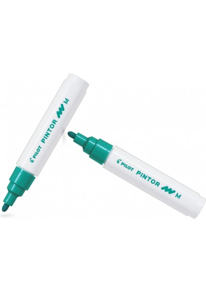 Pılot Pintor (M) Yuvarlak Uç Yeşil ( Iki Adet )