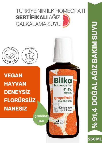 Homeopati Ağız Bakım Suyu - Greyfurt