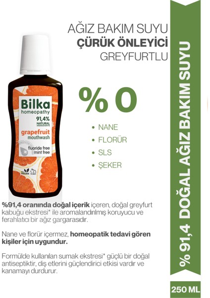 Homeopati Ağız Bakım Suyu - Greyfurt modelleri