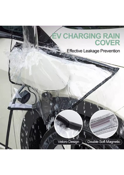 Yağmurda Bile Güvenle Şarj Edin! Tüm Elektrikli Araçlar Için Su Geçirmez Şarj Koruma Aparatı fırsatları