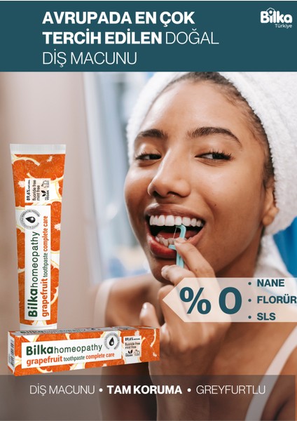Homeopati Diş Macunu Complete Care Greyfurt fiyatları