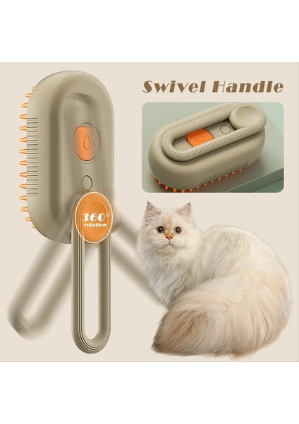 Buhar Fırçası Buhar Kedileri Tarak Su Buharlı Kedi Fırçası Elektrik Spreyleri Saç Fırçaları Kediler Masaj Tımarlama Epilasyon Tarağı (Yurt Dışından) modelleri