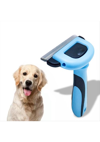 Tarak Köpek Saçları Sökücü Kedi Fırçası Tımar Aracı Evcil Hayvan Çıkarılabilir Düzeltici Eki Pet Düzeltici Kediler ve Köpekler Mavisi Için (Yurt Dışından) fiyatları
