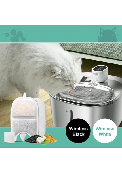 Pet Su Çeşmesi Filtresi Değiştirme Seti Değiştirme Filtresi ve Sünger 4l Cat Brinter Pet Drinker Aksesuarları (Yurt Dışından) fiyatları