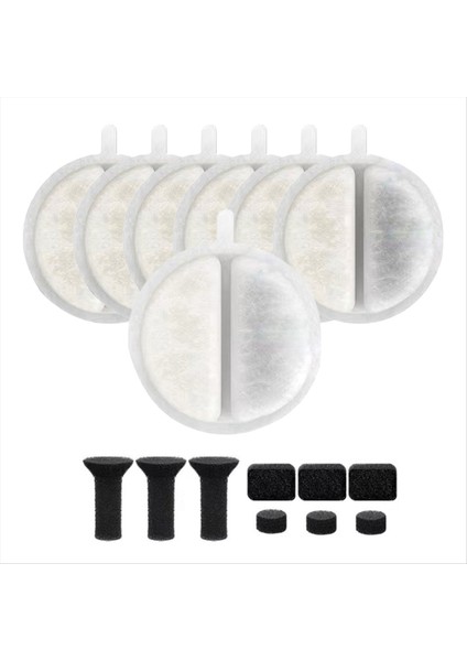 Kedi Su Çeşmesi, Verimli Pet Su Çeşmesi Filtreleri, Birden Fazla Modellerle Uyumlu (Yurt Dışından)