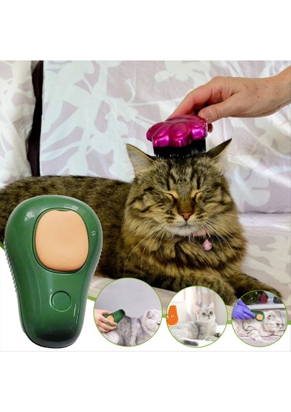 Kedi Buhar Fırçası Elektrik Sprey Kedi Saç Fırçası Köpek Fırçası Kedi Masaj Evcil Hayvan Tımarlama Kedi Saç Fırçası Evcil Hayvan Ürün (Yurt Dışından) indirimleri