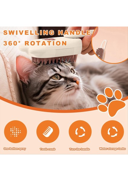 3&#39;ü 1 Arada Çok Fonksiyonlu Evcil Hayvan Buhar Fırçası Kedi Buharlı Fırça Tüm Evcil Hayvanlar Için Uygun Gelişmiş Atomizasyon Teknolojisi (Yurt Dışından) fırsatları