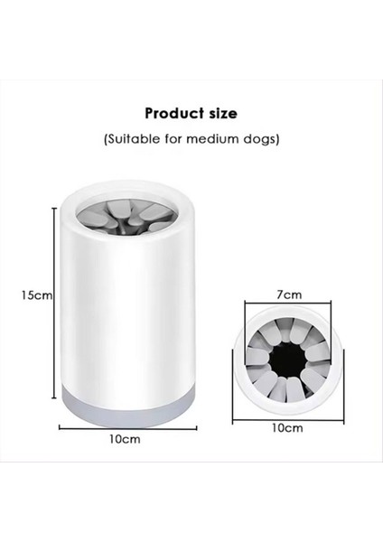 Pet Köpek Pençe Bakımı Set Silikon Fırça Hızlı Çamurlu Ayaklar Temizleme Taşınabilir Köpek Pençe Temizleyici Kupa Köpek Ürünleri (Yurt Dışından) fırsatları