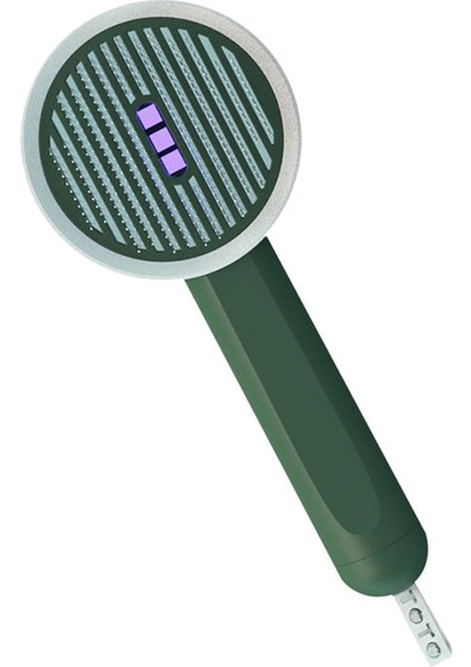 Pet Saç Çıkıcı Tarak Fırçası Uv Işık Evcil Hayvan Bakım Fırçası Yüzen Saç Masaj Köpekleri Tımar Evcil Hayvan Malzemeleri Yeşil (Yurt Dışından)