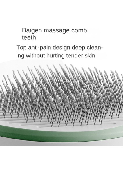 Pet Saç Çıkıcı Tarak Fırçası Uv Işık Evcil Hayvan Bakım Fırçası Yüzen Saç Masaj Köpekleri Tımar Evcil Hayvan Malzemeleri Yeşil (Yurt Dışından) indirimleri