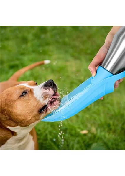 Taşınabilir Köpek Su Şişesi - Paslanmaz Çelik Köpek Seyahat Su Şişesi Içme Besleyicisi, Sızıntı Kanıtı Mavi 27OZ (Yurt Dışından) indirimleri