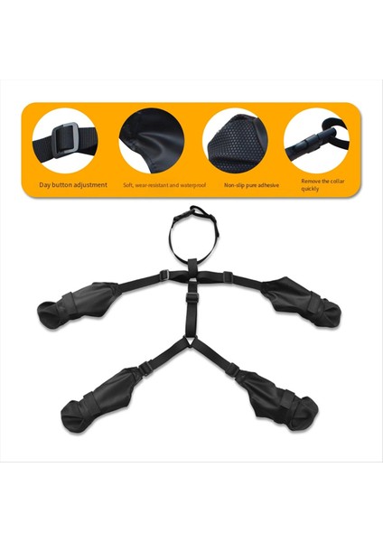 Köpek Boot Köpek Ayakkabıları Su Geçirmez Ayarlanabilir Köpek Boot Pet Breathbale Ayakkabıları Açık Hava Yürüyüşü Korumalar S (Yurt Dışından) fırsatları