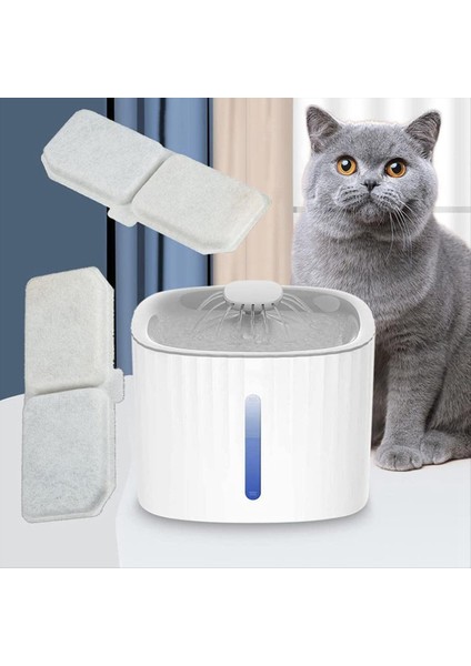 10PCS Kedi Su Çeşmesi Filtre Pet Su Çeşmesi Yedek Filtre Elemanları Su Dağıtıcı Aktif Karbon Filtreleri (Yurt Dışından) modelleri