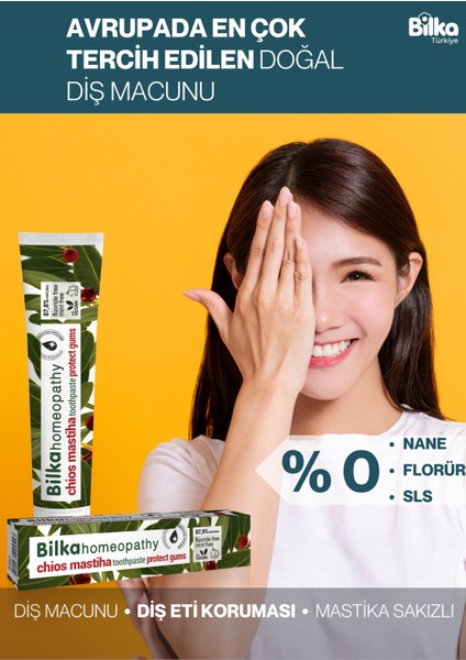 Homeopati Diş Macunu Mastika Sakızlı fiyatları