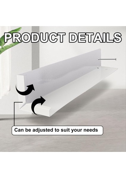 Alüminyum Dış Siding Köşesi Gümüş-Beyaz Siding Köşe Kapaklar Pürüzsüz Finiş Mobil Ev Evi Için Dahil 24 Çivi (Yurt Dışından) fırsatları