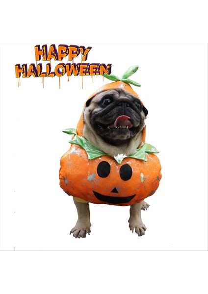 Köpek Kedi Cadılar Bayramı Kabak Kostümü, Pet Cosplay Kostümleri, Köpek Yavru Sıcak Kıyafetler Hoodie Hayvan Sonbahar Kış Giysileri Xl (Yurt Dışından) fiyatları