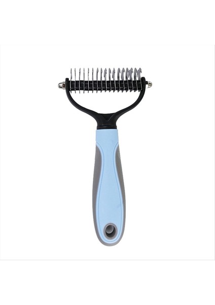 Uzun Dağınık Epilasyon Için Tarak Köpek Fırçası Tımar Kedi Kürk Kırpma Pedi Sökücü Fırça Güzellik Aracı Mavi L (Yurt Dışından)