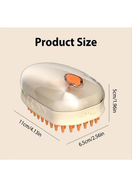 Buharlı Evcil Hayvan Fırçası Köpek Saçları Için Buharlı Kendi Kendini Temizleme Fırçası Köpek Saçları Için Buharlı A (Yurt Dışından) modelleri