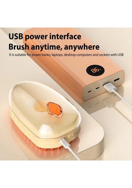 Buharlı Evcil Hayvan Fırçası Köpek Saçları Için Buharlı Kendi Kendini Temizleme Fırçası Köpek Saçları Için Buharlı A (Yurt Dışından) fırsatları