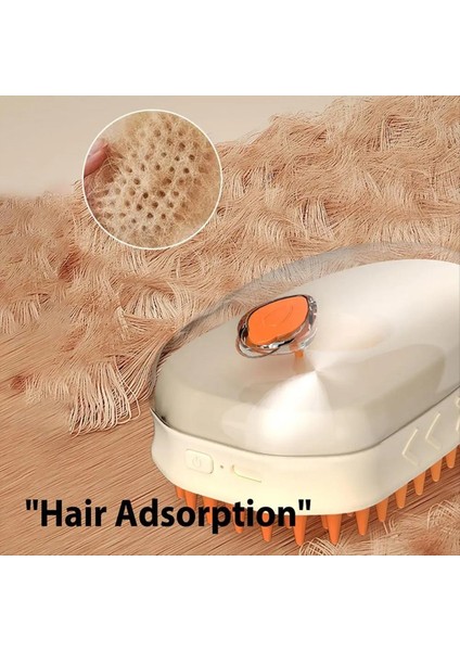 Buharlı Evcil Hayvan Fırçası Köpek Saçları Için Buharlı Kendi Kendini Temizleme Fırçası Köpek Saçları Için Buharlı A (Yurt Dışından) indirimleri