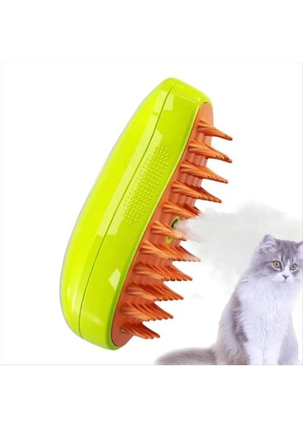 3pcs Evcil Hayvan Tımar Fırçası Saç Çıkarma Sıcak Buhar Teknolojisi Şarj Edilebilir Dökülme Fırçası Tavşanlar Için Evcil Hayvan Bakımı, B (Yurt Dışından) indirimleri