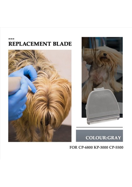 Codos Için Saç Clipper Yedek Bıçağı CP-6800 KP-3000 CP-5500 (Yurt Dışından) modelleri