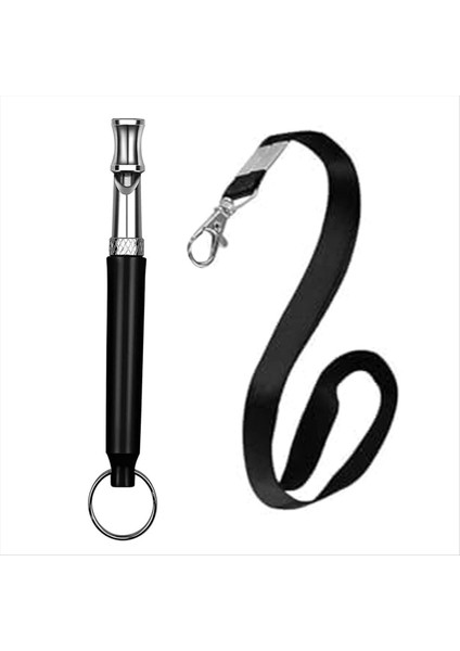 Köpek Düdüğü, Ayarlanabilir Ultrasonik Köpek Düdüğü Köpekler Için Havlamayı Durdurmak, Eğitim Eğitimini, Siyah Kordonla (Yurt Dışından)