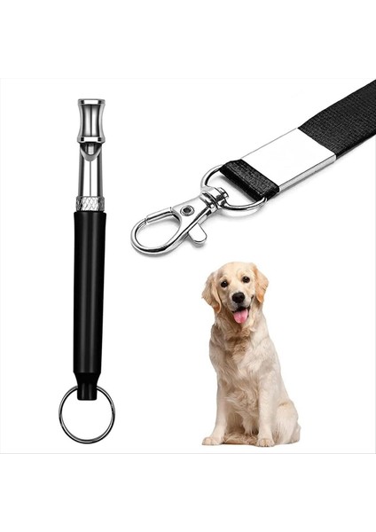 Köpek Düdüğü, Ayarlanabilir Ultrasonik Köpek Düdüğü Köpekler Için Havlamayı Durdurmak, Eğitim Eğitimini, Siyah Kordonla (Yurt Dışından) fiyatları