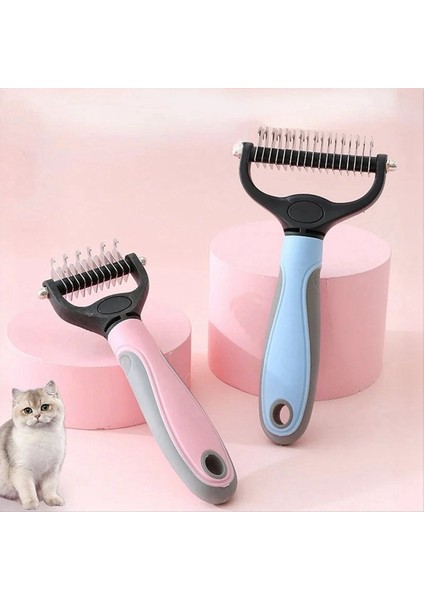 Uzun Dağınık Epilasyon Için Tarak Köpek Fırçası Tımar Kedi Kürk Kırpma Pedi Sökücü Fırça Güzellik Aracı Mavi L (Yurt Dışından) fiyatları