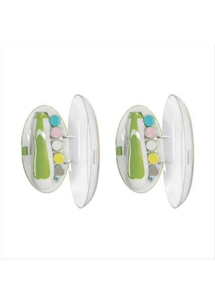 2pcs Ojeer Elektrikli Ojeer Hemşirelik Nail Clipper Ojeer, Pil Meyvesi Yeşil Olmadan (Yurt Dışından)