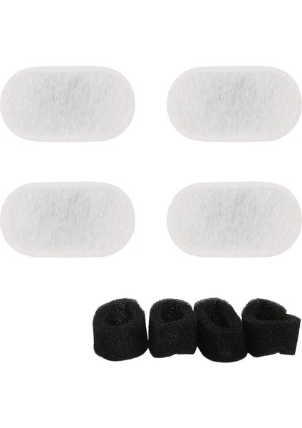 8pcs Kedi Su Çeşmesi Filtreleri Köpek Çeşmesi Filtre Değiştirme 67OZ/2L Pet Su Çeşmesi Paslanmaz Çelik (Yurt Dışından)