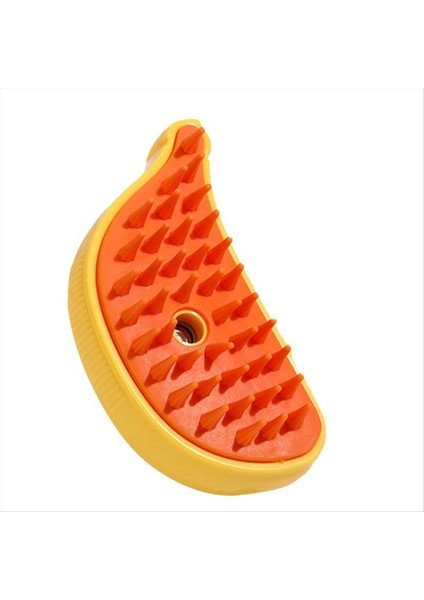 Pet Sprey Masaj Tarağı, Tımar Kedileri ve Köpekler Için Fırça, Elektrikli Saç Temizleme Leri Için Tarak, Muz (Yurt Dışından)