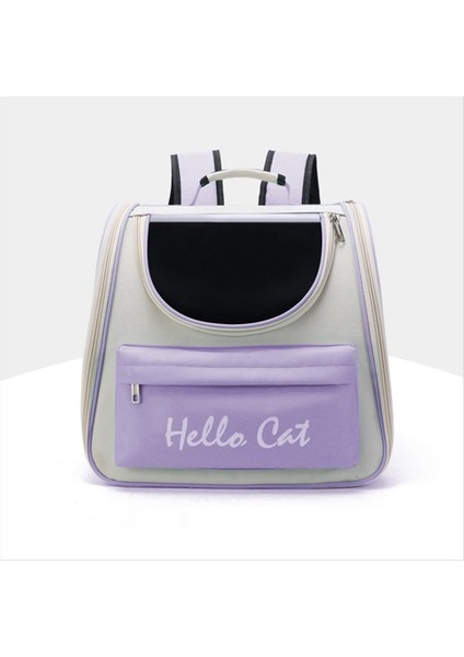 Kedi Çantası Büyük Kapasiteli Evcil Hayvan Malzemeleri, Portatif Uzay Çantası, Güneş Geçirmez Nefes Alabilen Evcil Hayvan Çantası Gök Mavisi (Yurt Dışından) modelleri